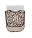 Classic Leopard Bib Set