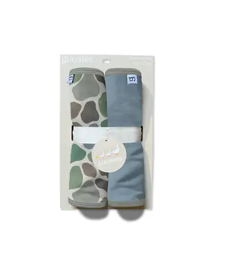 goosies Camo Burp Cloth Set