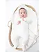 Deer Pip Embroidered Zip Romper