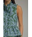 Jodi Hunter Green Peplum Top