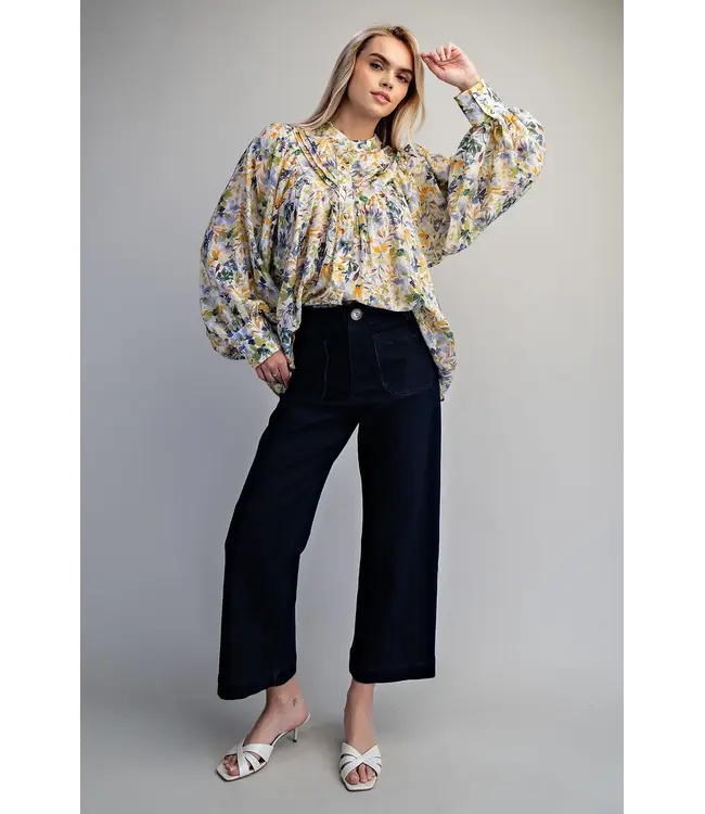 Rani Golden Meadow Floral Top