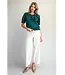 Yvette Hunter Green Bow Sweater