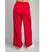 Katie Sangria Satin Lounge Pants