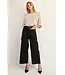 Karen Black Straight Leg Pants
