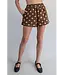 Peyton Mocha Mousse Polka Dot Shorts