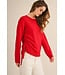 Claude Red Knit Sweater