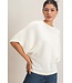 Luna Ivory Sweater Top