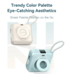 Mini Magnetic Mint Green Power Bank
