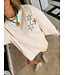 How Lucky Are We Cream Sweatshirt