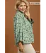 Faye Olive Floral Top