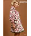 Darla Rose Abstract Babydoll Dress