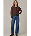 Tracy Green & Red Striped Sweater Cardigan