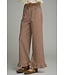Tana Brown Gingham Ruffle Pants