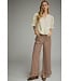 Tana Brown Gingham Ruffle Pants