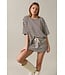 Joy Brown Striped Skort