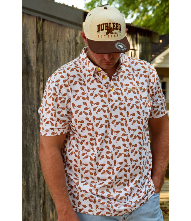 Tobacco & Timber Rust Leaf Polo