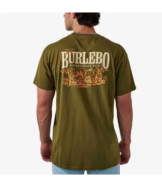 Burlebo Hunting Dog Hunter Green Tee