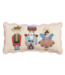 Mini Nutcracker Beaded Pillow