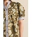 Eloise Olive Floral Top