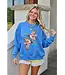 Lucky Ducks Blue Sweatshirt