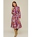 Jana Dusty Lavender Floral Midi Dress