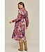 Jana Dusty Lavender Floral Midi Dress