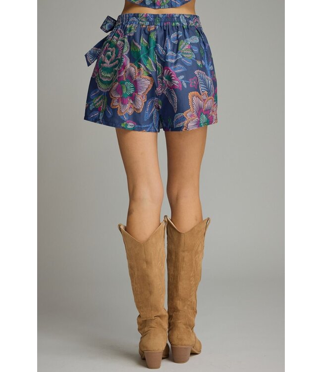Chaney Indigio Botanical Skort