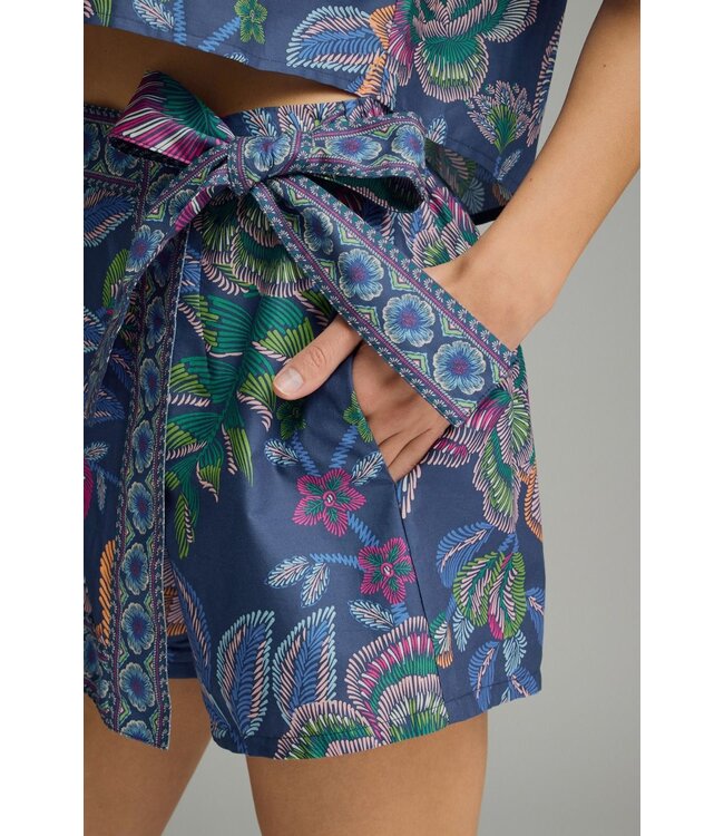 Chaney Indigio Botanical Skort