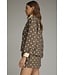 Joanne Mocha Polka Dot Top
