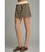 Joanne Mocha Polka Dot Skort