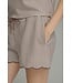 Ali Brown Gingham Shorts