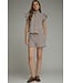 Ali Brown Gingham Shorts
