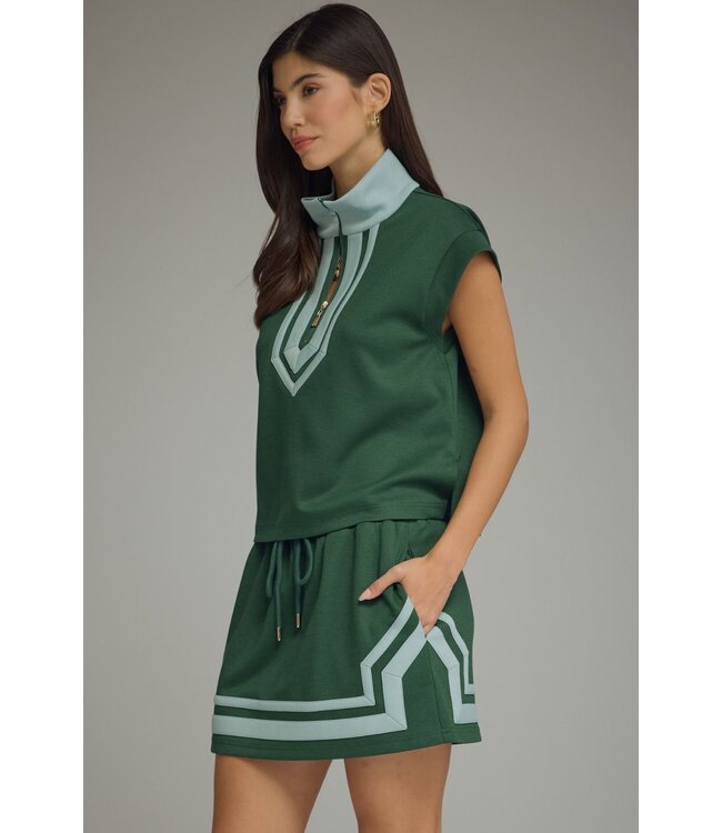Claire Hunter Green Top