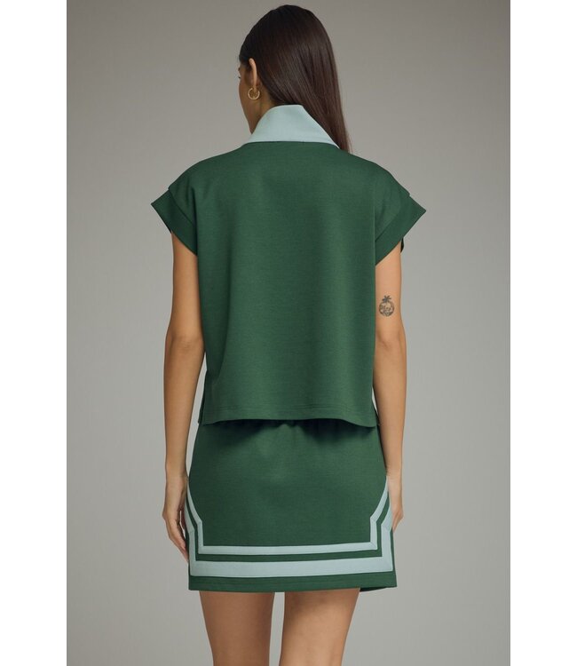 Claire Hunter Green Top