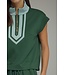 Claire Hunter Green Top
