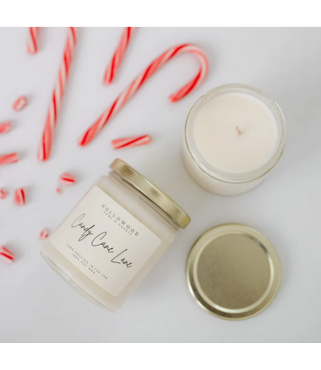 Hollowood Candy Cane Lane Candle