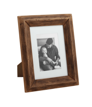 Reclaimed Matte Wood Small Frame