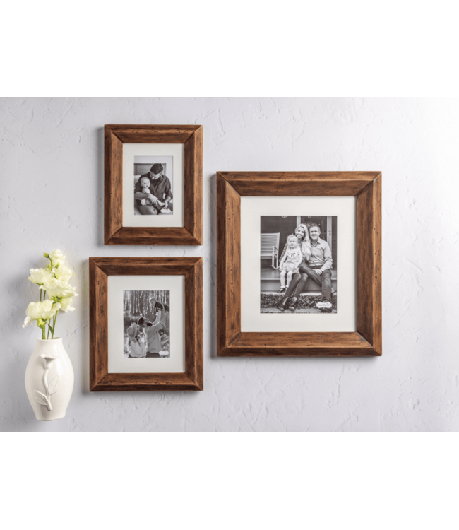 Reclaimed Matte Wood Small Frame
