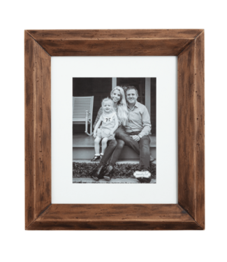 Reclaimed Matte Wood Large Frame