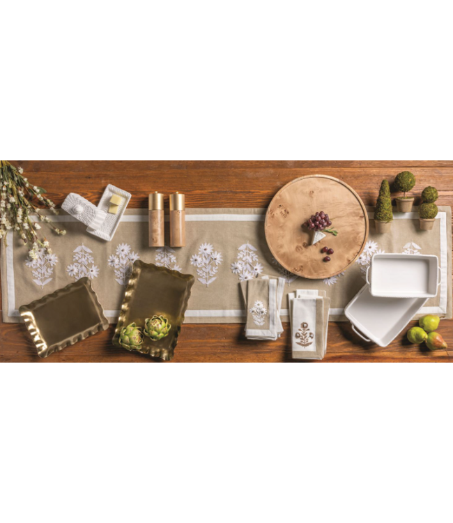 Burl Wood Lazy Susan