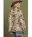 Luna Cream Retro Floral Top
