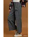 April Midnight Plaid Wide Leg Pants