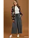 April Midnight Plaid Wide Leg Pants