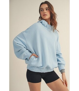 LovLov Holly Blue Sky Oversized Hoodie