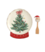 Snow Globe Cookie Plate Set