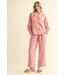 Mollie Tomato Red Gingham Pajama Top