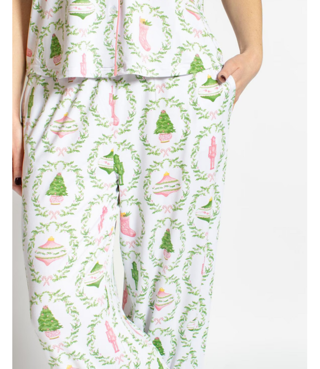 Cindy Nutcracker Trellis Pajama Pants