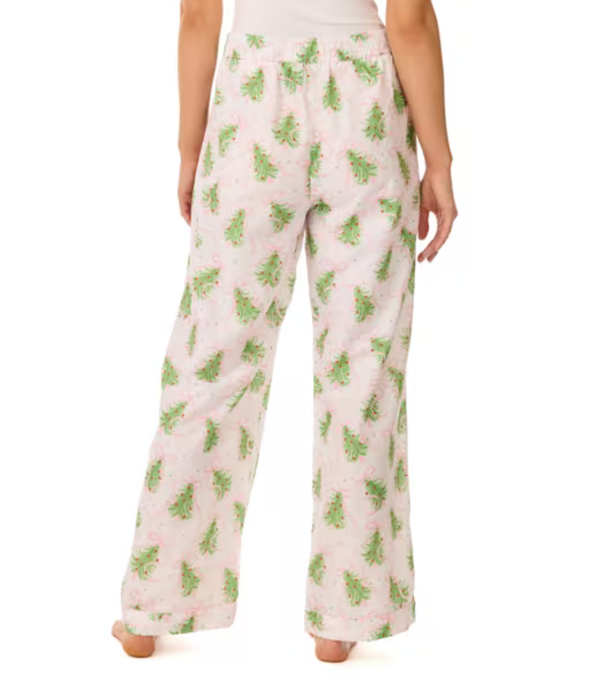 Christmas Trees White Pajama Pants