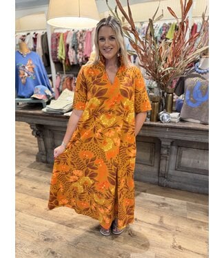 Adrienne Audrey Sienna Meadows Maxi Dress