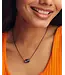 Kendra Scott Elisa Gunmetal Boo Short Pendant Necklace